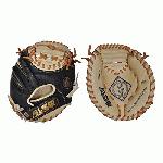 This vintage style catching mitt modernized with the All-Star blacktan leather is a tool recommended by catchers, coaches, and teams for developing the fastest transfer speeds.