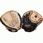 The CM1010BT is designed as an entry level catcher's mitt but mimics the look of All-Star's high end youth mitts. It features All-Star's classic black and tan leather look and uses a proven stitching pattern. The Mit includes Velcro closure, Flex-action crease, and profiled toe. and 31.5 inch pattern.