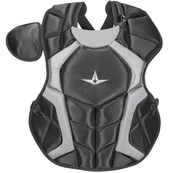 all-star-cpcc1618s7xbk-adult-system-seven-pro-chest-protector-black CPCC1618S7X-BLK All-Star  The S7™ Chest Protector is the only protector that has wedge