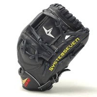 all star fgs7 ifbk infield baseball glove all black 11 5 right hand throw