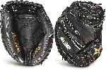 all star pro elite 33 5 professional catchers mitt black right hand throw