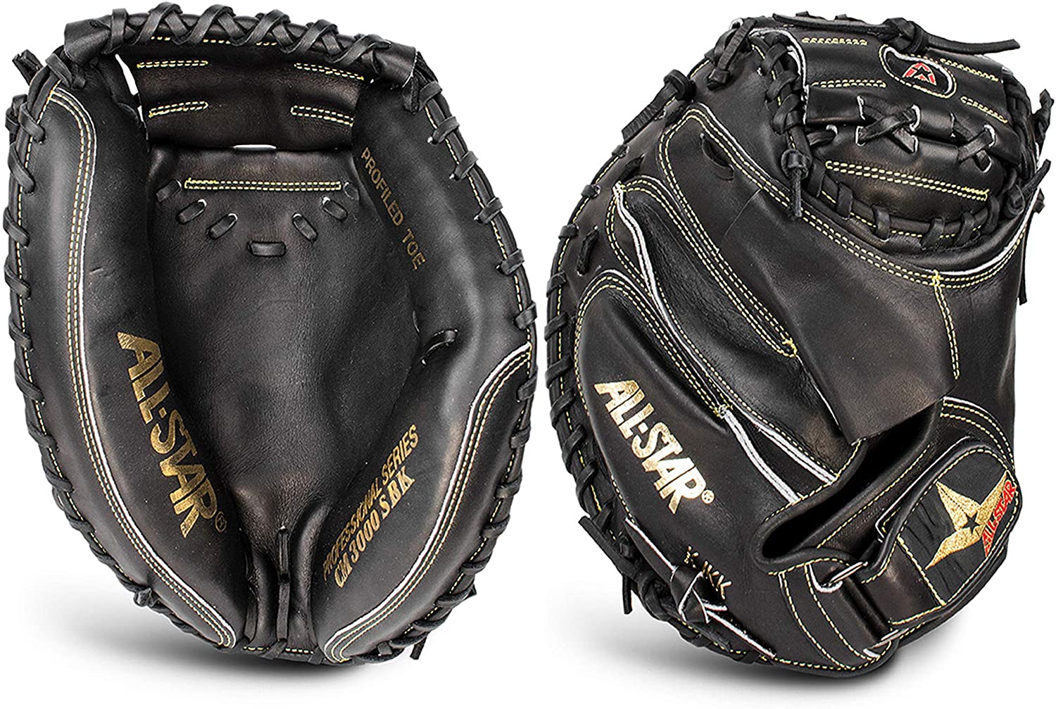 all-star-pro-elite-33-5-professional-catchers-mitt-black-right-hand-throw CM300SBK-1-RightHandThrow All-Star  At All-Star Sporting Goods­® our motto is simple MOVE FORWARD RISE