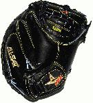 all star pro elite 34 professional catchers mitt black right hand throw