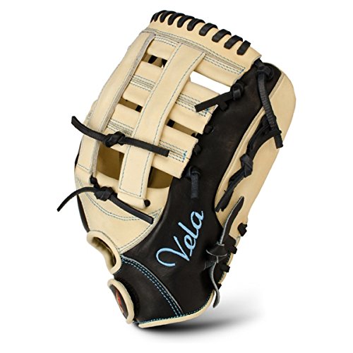 AllStar Vela 3 Finger FGSBV-12.5 Fastpitch Softball Glove 12.5 Inch (Right Handed Throw) : In both baseball and softball, it's common for players to put two fingers inside their glove's pinky stall. This is done for numerous reasons, including making a larger, deeper pocket, and to make the glove feel longer by avoiding impact on the index finger. This grip style traditionally leaves the index finger slot open, which doesn't really leave you with a practical design. That's why All Star has introduced the Vela THREE FING3R Series of fastpitch softball gloves. They've designed this series around the popular three finger grip, and in the process have created one of the most unique designs to ever hit the softball diamond.