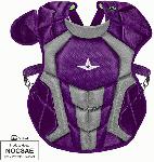 allstar intermediate system7 axis chest protector purple