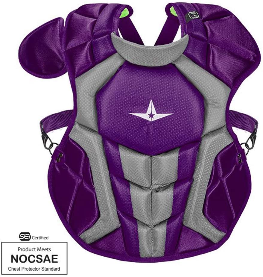 allstar-intermediate-system7-axis-chest-protector-purple CPCC1216S7X-PU             