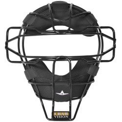 Allstar Lightweight Ultra Cool Tradional Mask Delta Flex Harness Black (Black) : All Star Catchers Mask... Patented Design With Ultimate Protection! All Star Ultra Cool Lightweight Catchers Mask feature: I-Bar Vision design Lightweight Ultra Cool traditional mask Padding surrounds mask providing comfort and dries quickly Patented Delta Flex Face Mask harness Weighs 20.4 oz Colors: Coolest & Lightest Mask Available.