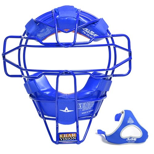 Allstar Lightweight Ultra Cool Tradional Mask Delta Flex Harness Black (Royal) : All Star Catchers Mask... Patented Design With Ultimate Protection! All Star Ultra Cool Lightweight Catchers Mask feature: I-Bar Vision design Lightweight Ultra Cool traditional mask Padding surrounds mask providing comfort and dries quickly Patented Delta Flex Face Mask harness Weighs 20.4 oz Colors: Coolest & Lightest Mask Available.