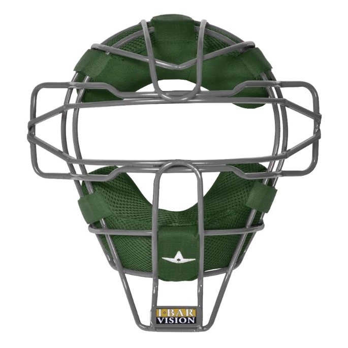 allstar-lightweight-ultra-cool-traditional-mask-delta-flex-harness-dark-green FM25LUC-DG  New The Classic Traditional Face Mask w/ Luc Pads SKU FM25LUC-DARKGREEN is