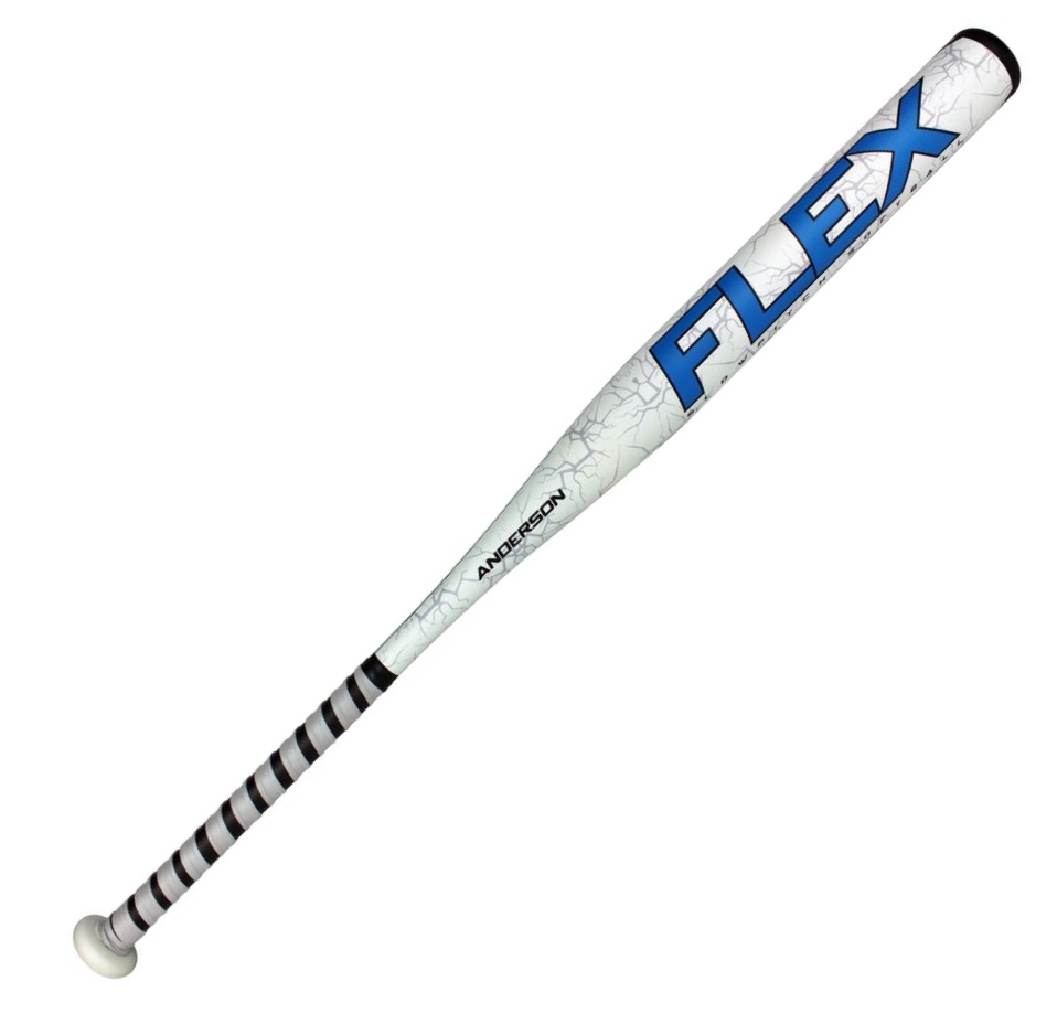 The Flex Slow Pitch Softball Bat is virtually bulletproof! It is constructed from our enhanced aerospace alloy material. This one piece design is considered one of our most durable bats so you’ll never worry about your new Flex denting or cracking in the middle of a season. With a Reduced Moment of Inertia (the effort necessary to swing the bat) allows you to generate break neck bat speed without burning an extra ounce of effort! It’s like swinging a bat with the force of a sledgehammer with the effort of a fly swatter producing more powerful hits, massive ball speed and bigger offensive numbers. • Ultra-Thin Whip Handle for better bat speed • 2 ¼” Barrel Diameter • ½ Ounce end load for larger sweet spot and more power! • New flex barrel design for better exit speed • Strengthened light weight end cap supports barrel performance • One-piece single wall, all aerospace alloy material • Meets BPF 1.20 Standards • Approved by all major softball associations: ASA, USSSA, NSA, ISA • Manufactures Warranty: 1 Year against manufacture defects • Model #: 011042