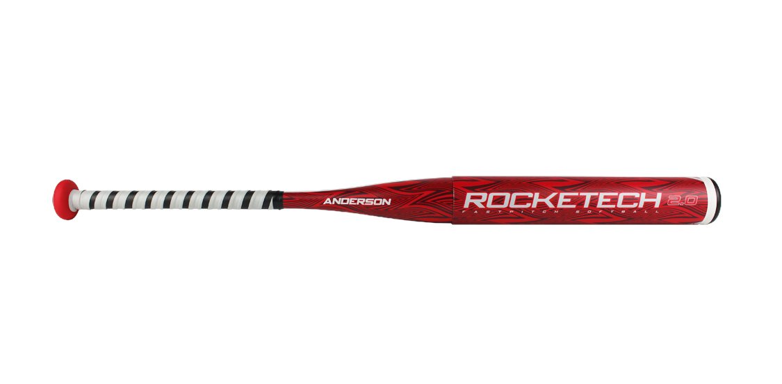 anderson-2017-rocketech-2-0-9-fastpitch-softball-bat-31-in-22-oz 017033-3122 Anderson 874147008041 -9 Drop Weight End Loaded for more POWER Approved By All