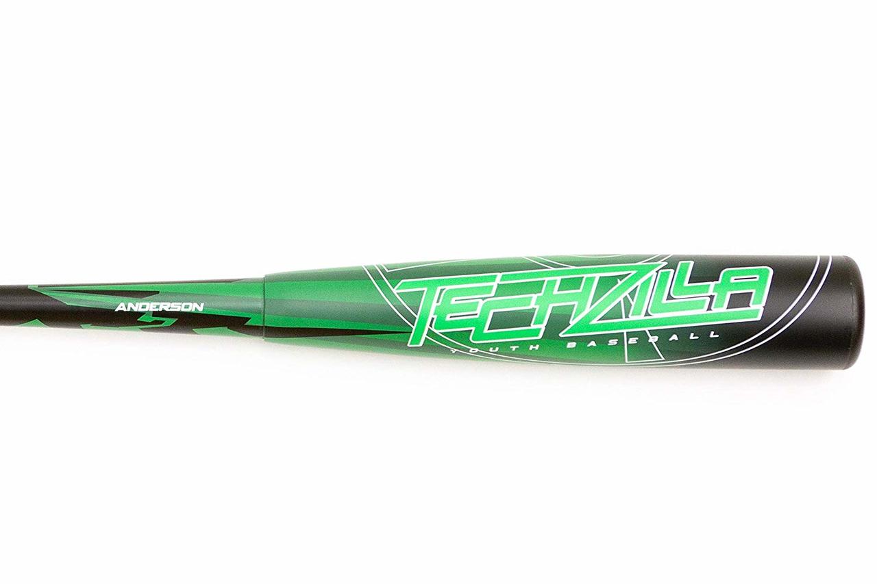 anderson-2019-techzilla-s-series-8-hybrid-youth-usa-baseball-bat-30-in-22-oz 015037-3022 Anderson 874147009116 2 5/8” Barrel -8 Drop Weight Hybrid design with aerospace M1