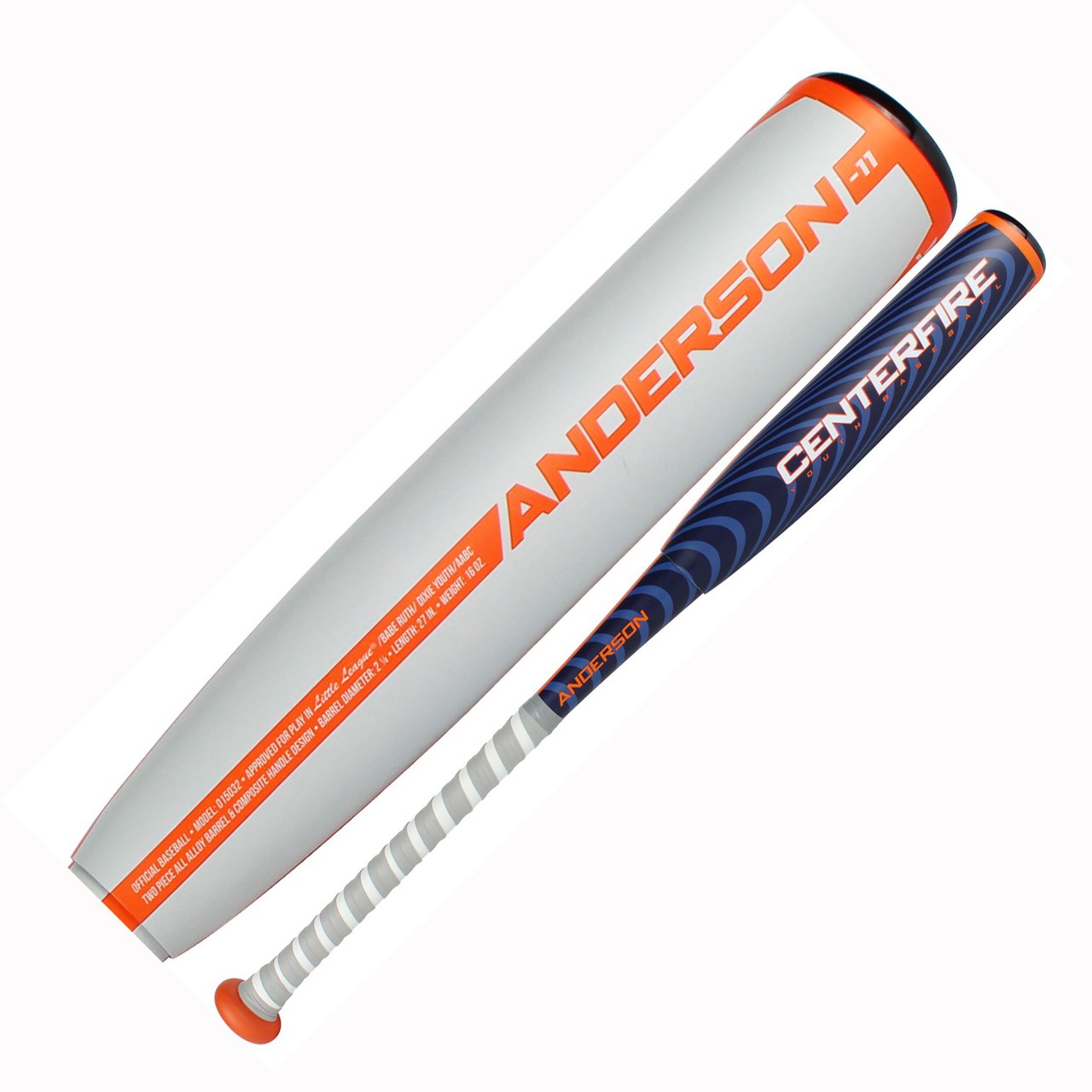 anderson-centerfire-27-inch-16-oz-youth-baseball-bat 015032-27-inch-16-oz Anderson 874147007679 The Anderson Centerfire baseball bat is our latest addition to our