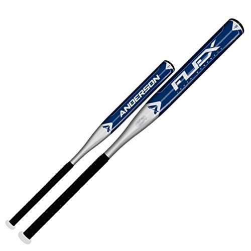 Anderson Flex Youth Baseball Bat -12 USSSA 1.15 (29-inch-17-oz) : The Anderson 2015 Flex -12 Youth Composite Baseball bat is made to give hitters just the right balance of power plus speed with a thin, buggy whip handle for generating more bat speed to catch up with fastballs plus a muscled up barrel for extra pop and distance upon contact. Weve packed as much weight in the sweet spot to create a trampoline effect when you make contact on the bats sweet spot. Bymuscling up the barrel weve created a larger, juicier sweet spot thats more forgiving. Youll feel the ball immediately jump off the barrel and then rapidly pick up speed as it leaves the infield. The 2015 Flex -12 bat has a Reduced Moment of Inertia (the effort necessary to swing the bat) allows you to generate break neck bat speed without burning an extra ounce of effort. Its like swinging a bat with the force of a sledgehammer with the effort of a fly swatter producing more powerful hits, massive ball speed and bigger offensive numbers. Never worry about blisters or tired, sore hands with the Flexs plush padded spiral grip which provides a pillow soft feel with leather tough durability. Dont wait for your bat to break in FLEX comes out of the wrapper white hot and requires just a handful of swings to be primed and ready for teeing off opposing pitchers.