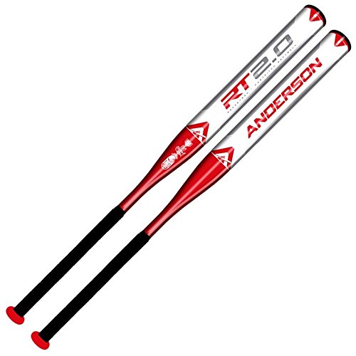 Anderson Rocketech 2.0 Fastpitch Softball Bat (34-inch-25-oz) : The 2015 Rocketech 2.0 Fast Pitch Softball Bat is Virtually Bulletproof! Constructed with our Power-arch multi-wall design, the Rocketech 2.0 is considered one of our most durable and hottest bats so youll never worry about your bat denting or cracking in the middle of a season. We Muscled Up and packed as much mass into the barrel to give you a nice end loaded feel while delivering bone crushing hits into the ball youll notice how quickly and effortlessly the ball will spring off the barrel. Weve created a larger, juicier sweet spot thats more forgiving. Youll feel the ball immediately jump off the barrel and then rapidly pick up speed as it leaves the infield. With a Reduced Moment of Inertia (the effort necessary to swing the bat) the 2015 Rocketech 2.0 allows you to generate break neck bat speed without burning an extra ounce of effort. Its like swinging a bat with the force of a sledgehammer with the effort of a fly swatter producing more powerful hits, massive ball speed and bigger offensive numbers. Never worry about blisters or tired, sore hands with the RocketTech 2.0s plush padded spiral grip which provides a pillow soft feel with leather tough durability. Dont wait for your bat to break in RocketTech 2.0 comes out of the wrapper white hot and requires just a handful of swings to be primed and ready for teeing off opposing pitchers!