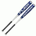 Anderson Senior League Baseball Bat Single wall AB-9000 aerospace alloy Massive sweet spot that is more forgiving. Reduced inertia generates more bat speed with less effort. USSSA 1.15 BPF.