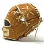 classic baseball glove 10 inch trainer small hand one piece tan right hand throw