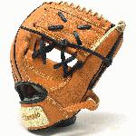 classic baseball glove 11 inch one piece orange camel right hand throw