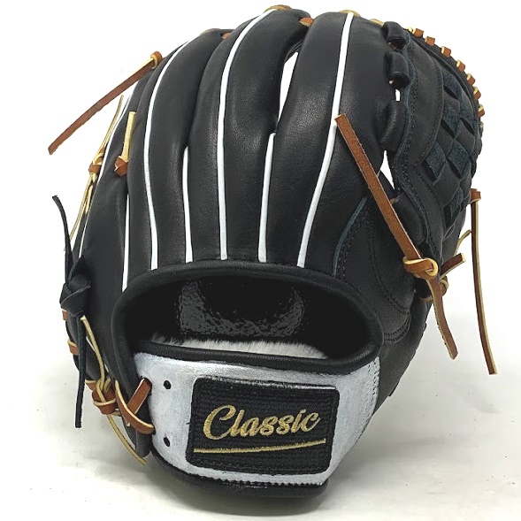 classic-baseball-glove-12-inch-basket-web-black-platinum-us-kip-right-hand-throw D2D-KIP-BKPL-RightHandThrow   <p>This classic pitcher or utility 12 inch baseball glove is made
