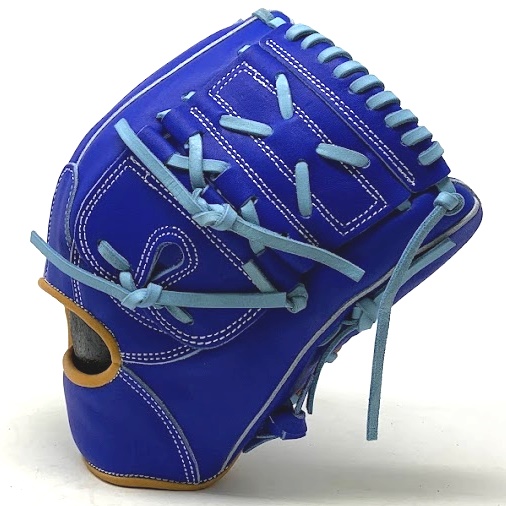 custom-pro-us-kip-blue-columbia-12-inch-baseball-glove-right-hand-throw FG300-12-BLCO-RightHandThrow Classic   Heavy Duty US Kip Leather Upgraded 1/4 Inch Nokona Laces