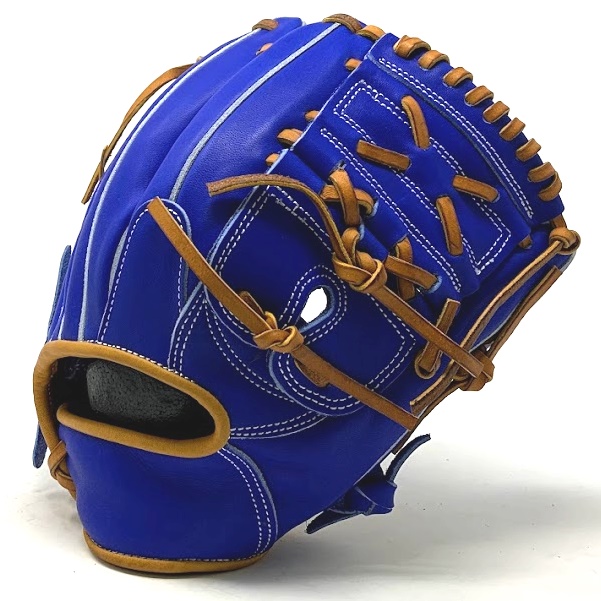 custom-pro-us-kip-blue-tan-12-inch-baseball-glove-right-hand-throw FG300-12-BLTN-RightHandThrow Classic   Heavy Duty US Kip Leather Upgraded 1/4 Inch Tennessee Tanners