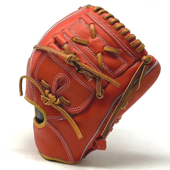 custom-pro-us-kip-red-tan-12-inch-baseball-glove-right-hand-throw FG300-12-RDTN-RightHandThrow Classic   Heavy Duty US Kip Leather Upgraded 1/4 Inch Tennessee Tanners