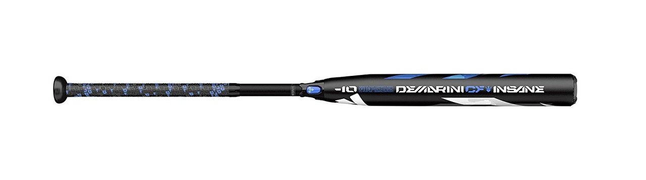 The 2019 CFX Insane (-10) Fastpitch bat from DeMarini takes the popular -10 model and adds a little extra pop for the players who are ready to take their power to the next level. Thanks to DeMarini's Paraflex Composite barrel design, the 22% stronger composite material is able to be more precisely distributed to give this bat an endload. The 3-Fusion System, which optimizes bat weight control and performance. If you want to be the best, you have to keep pushing forward. You can't stop. Because the moment you do, someone else is ready to take your place. Just like the fastpitch softball players DeMarini makes bats for, DeMarini strives to improve year after year. Driven by innovation, the 2019 CFX lineup pushes the limits of bat technology to create DeMarini's lightest swinging, best performing bats to date.