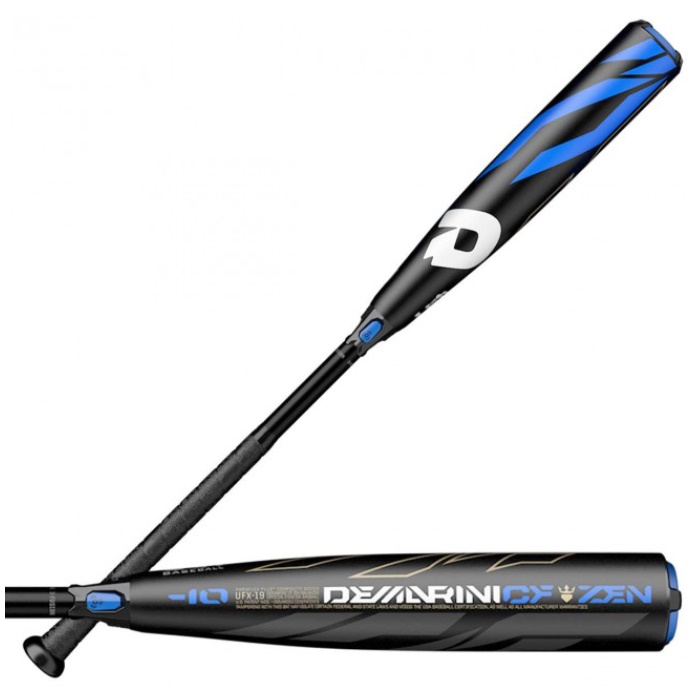 The CF Zen USA Bat for 2019 is crafted with 100% Paraflex Plus Composite material, giving you 22% stronger material for a more precise weight distribution and increased performance. The 3Fusion Taper is a new streamlined design for improved weight distribution and better feel at ball impact. The 3Fusion End Cap is going to optimize the barrel, increasing the overall potency and pop from the sweet spot. The CF Zen is made with a Balanced Swing Weight, giving you faster swing speed and improved bat control while going through the hitting zone. Get your CF Zen USA Bat today,  No Hassle Returns,  Guaranteed! 2019 CF Zen Youth USA Bat Features: 2-Piece Bat Construction 100% Paraflex+ Composite 3 Fusion Taper 3 Fusion End Cap Camo-D Bat Grip Balanced Swing Weight 2 5/8 Barrel Diameter -10oz Length to Weight Ratio USA Baseball Stamp of Approval Legal for Pony, Little League, AABC, Babe Ruth, Cal Ripken, & Dixie One Year Manufacturer Warranty