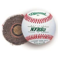 Diamond (10 Dozen) D1-NFHS Offical Baseballs 1dz Cushioned Cork Center