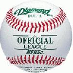 pDiamond Bucket with 5 doz DOL-A Offical League Baseballs Shipped. Leather cover. Cushioned cork center. Yarn wound. Full grain leather cover./p