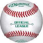 Diamond Dura cover Cork Rubber Core Raised Seam Baseballs DOL-DB1 Official League. Official League Cork rubber core Yarn wound Dura cover trade; Raised Seam Economy balls not suitable for pitching machine use.