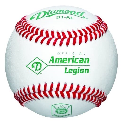 diamond-d1-al-american-legion-official-baseballs-1-dozen D1-AL-DOZ Diamond  Official Ball of the American Legion World Series Premium leather cover