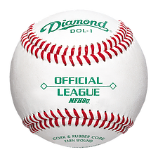 diamond-dol-1-official-league-nfhs-baseball-one-dozen DOL-1-NFHS-DOZ Diamond 039403100499  Youth Game and High School Practice   Cork &