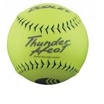 Dudley .40 Core Classic M Thunder Heat 325lb 12 Yellow Softballs Cover Synthetic 1 Doz USSSA Softballs