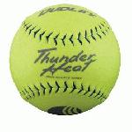 Dudley .40 Core Classic W Thunder Heat 325lb 11 Yellow Softballs Cover Synthetic 1 Doz USSSA Softballs