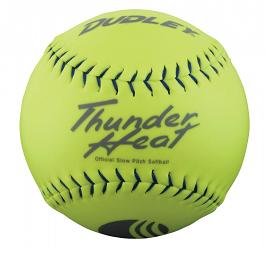 dudley-40-core-classic-w-thunder-heat-325lb-11-yellow-softballs-cover-synthetic-1-doz-usssa-softballs 4U544Y   Dudley .40 Core Classic W Thunder Heat 325lb 11 Yellow Softballs