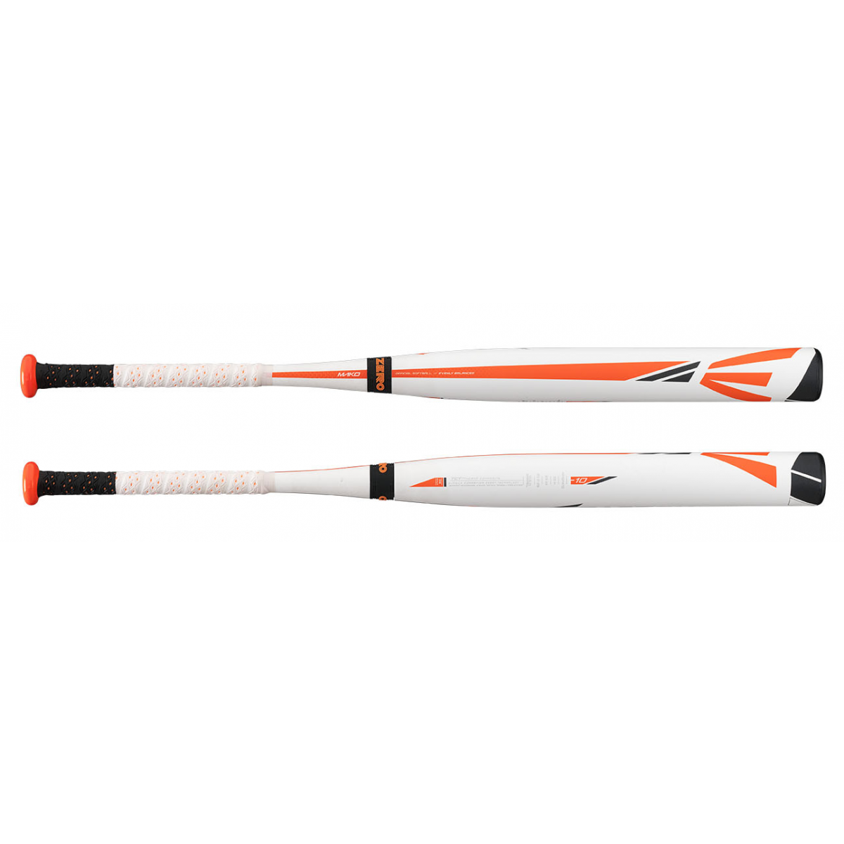 Easton Mako Fast Pitch Softball Bat. CXN zero 2-piece composite speed design with extra long barrel. TCT Thermo Composite Technology offers a massive sweet spot and unmatched bat speed. All new CXN ZERO 2-piece Conation technology engineered for zero vibration and ultimate performance.