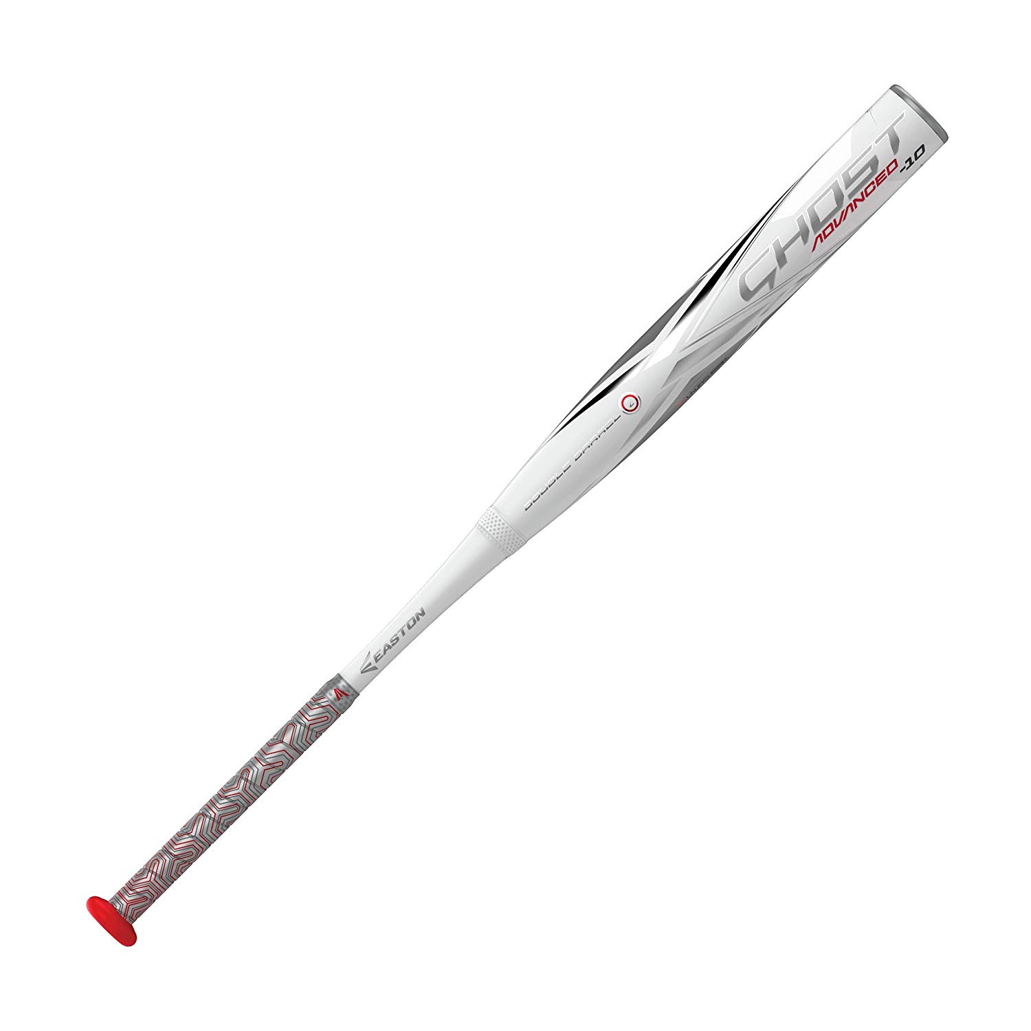 easton-ghost-advanced-2020-dual-stamp-fast-pitch-softball-bat-33-inch-23-oz FP20GHAD10-3323 Easton 628412270714 Double Barrel 2 – Second generation Double Barrel construction combines a