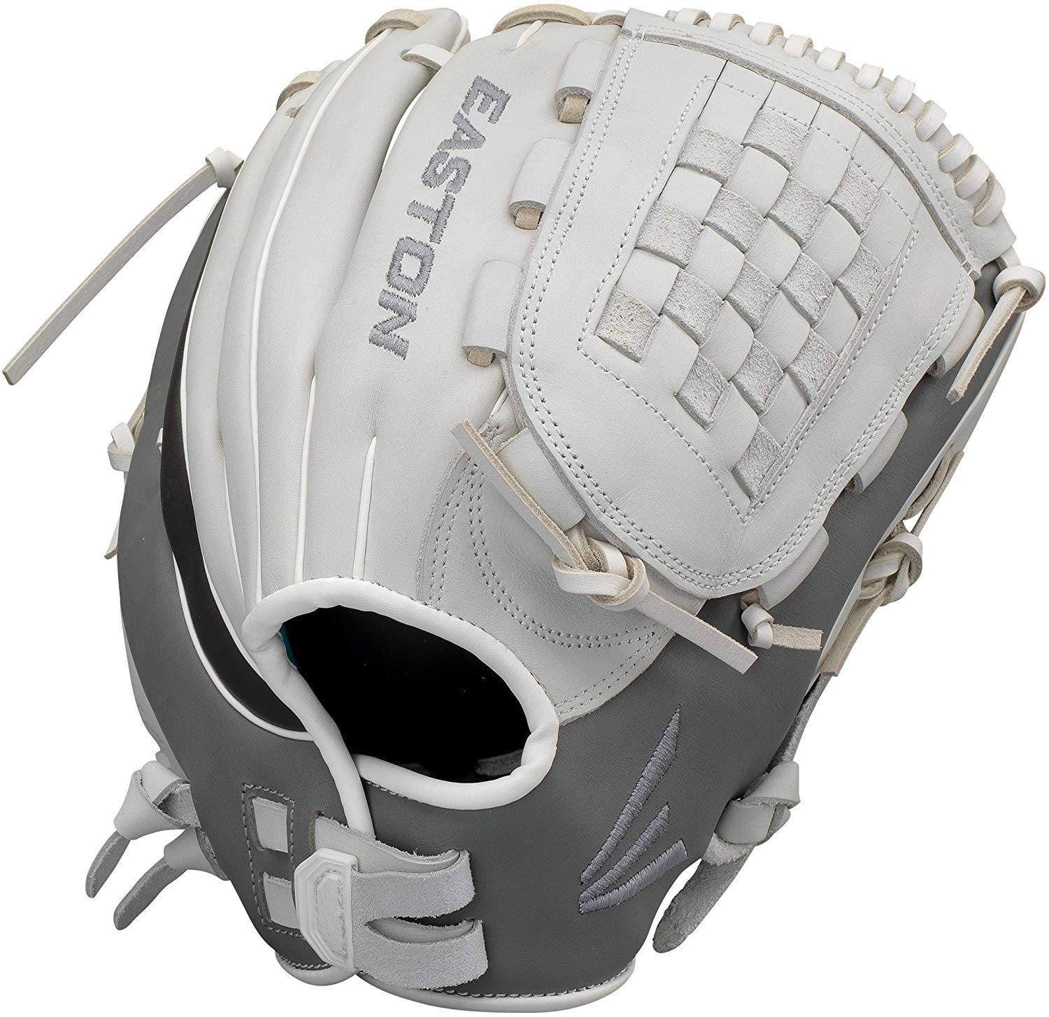 Premium Steer USA leather Quantum Closure SystemTM provides adjustable hand opening for optimized fit and feel Supple leather lining for added comfort and feel Fastpitch specific patterns designed for better fit and function Smaller hand openings for a tighter fit and more control Extra strength rawhide laces to reinforce glove durability.