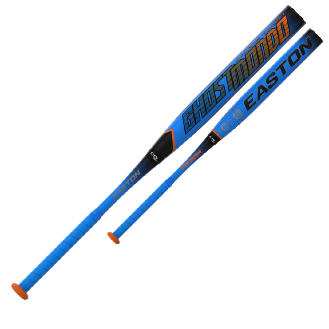 Double Barrel Technology – Delivers soft barrel compression and hot performance straight out of the wrapper   • NEW CXN MAX – Eliminates vibration in the handle of the bat to provide best in class feel • Optimized Player Weighting – Loaded • 13.5” Barrel • Available in 26oz, 27oz, 28oz • Approved for play in USA SOFTBALL & WBSC   Built with Easton’s innovative Double Barrel Technology, the 2022 Ghostmondo delivers low barrel compression right out of the wrapper. The Ghostmondo has been engineered with Easton’s optimized player swing weighting. Taking into account barrel length, barrel flex and handle stiffness, providing a slight end-load feel with a smooth swing weight for maximum performance. With a 13.5” barrel and our new two-piece CXN MAX technology this bat is approved for USA Softball and WBSC play and has a 1 year warranty.