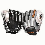 Easton's EMK 1150LE Mako Series 11.5 Inch Infield Glove is made of Japanese Seto leather and features a medium depth pocket and double X lacing increases strength that minimizes lace break.