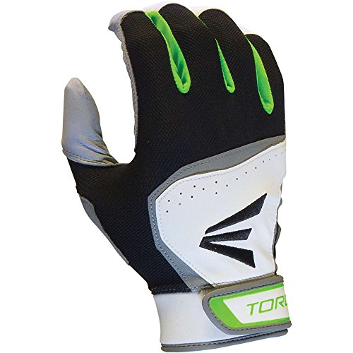 Easton Torq HS7 Adult Batting Gloves 1 Pair (TealGreen, Large) : You want batting gloves that give you the confidence to make your best swing without worrying about your grip. That means you want Eastons HS7, which is designed with premium materials and an innovative design to let you swing away with confidence.