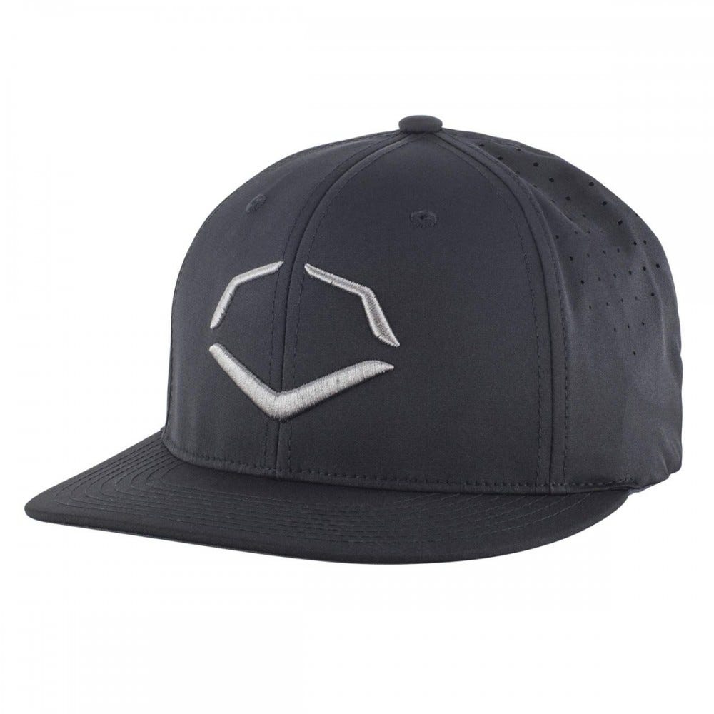 98% Polyester/2% SPANDEX Imported Hand Wash Lightweight performance blend fabric Evo Form Visor allows you to curve the visor to your preference Laser cut perforations keep you cool and dry Embroidered EvoShield logo Available in: s-m (7 - 7 1/4) and l-xl (7 3/8 - 7 5/8).