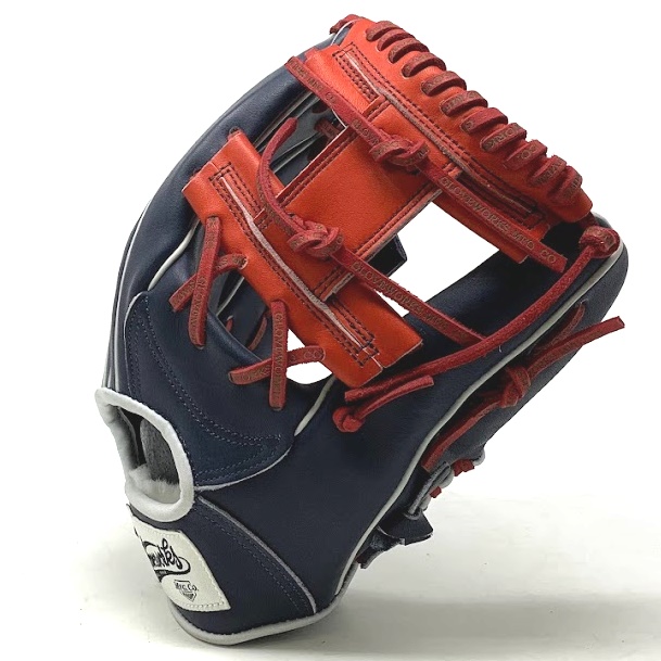 gloveworks-mfg-co-go92-baseball-glove-11-5-inch-i-web-navy-red-right-hand-throw GW-GO92-BKRD-RightHandThrow Gloveworks  Gloveworks baseball glove made from GOTO leather of Japan. GOTO leather