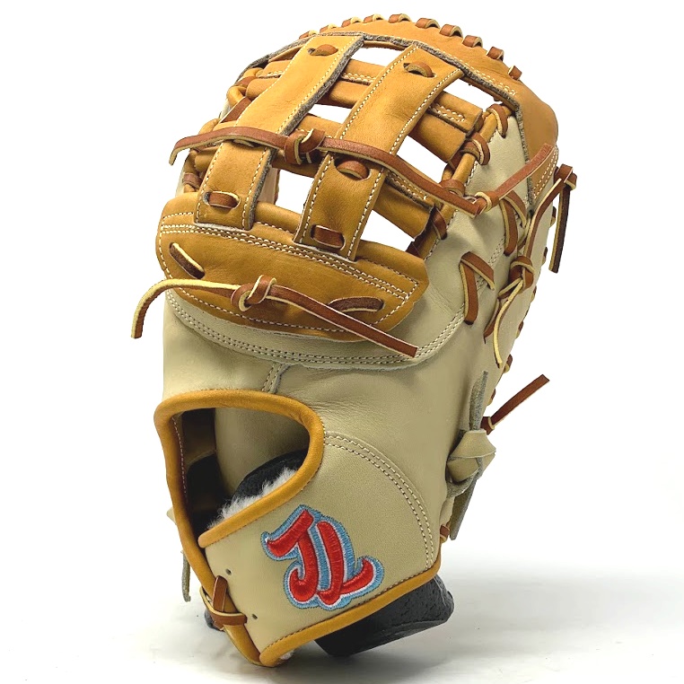 jl-glove-co-first-base-mitt-ad21-12-75-inch-h-web-0522-right-hand-throw AD21-1275-522-RightHandThrow JL  AD21 has a huge neutral surface for picks with a wildly