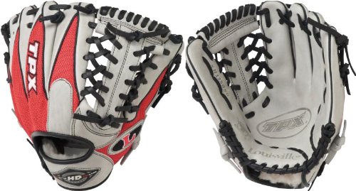 Louisville Slugger LEFT HAND THROW 11.5 HD9 Hybrid Defense Red/Grey Baseball Glove