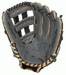 Louisville Slugger 125 Series Gray 12.5 inch Baseball Glove (Right Handed Throw) : Built for superior feel and an easier break-in period, the 125 Series is constructed with extra-tough dye-through lacing and genuine cowhide leather to provide unmatched strength and durability while wicking away perspiration with our Slugger Touch finger lining.