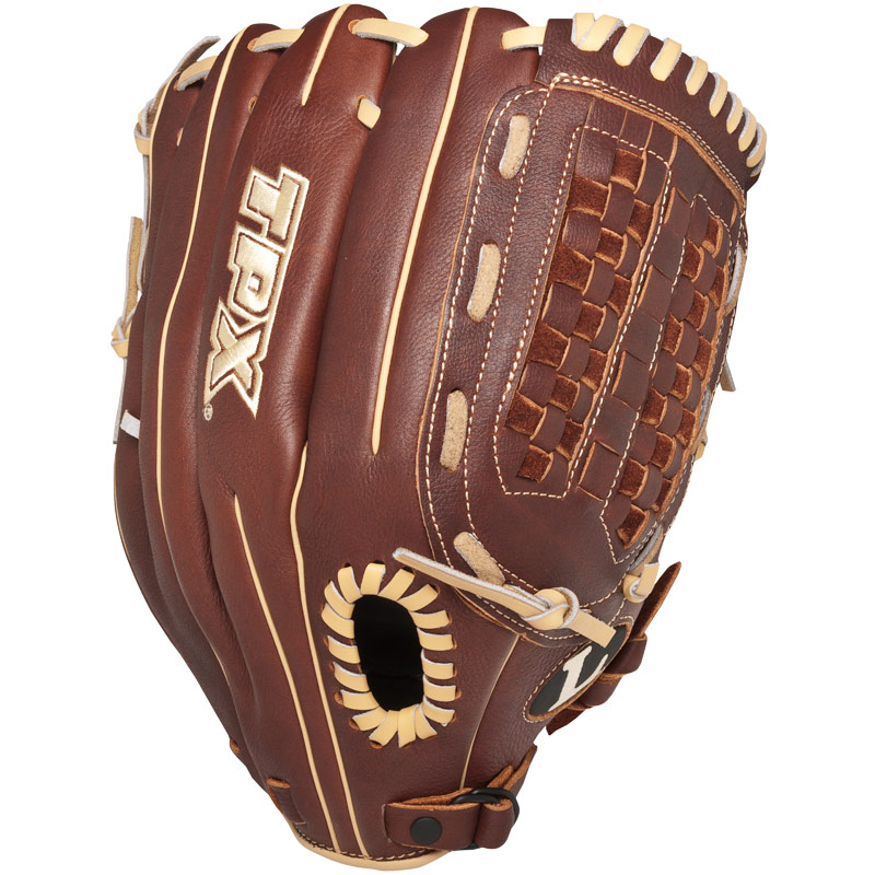 Genuine steerhide leather for strength and durability Oil-treated leather for a great feel and easier break-in Slugger Touch finger linings wick away perspiration from the player’s hand for control and comfort Dye-through lacing for durability Professional inspired patterns 12 12 outfieldpitcher pattern Closed back with finger hole “Checkmate” web