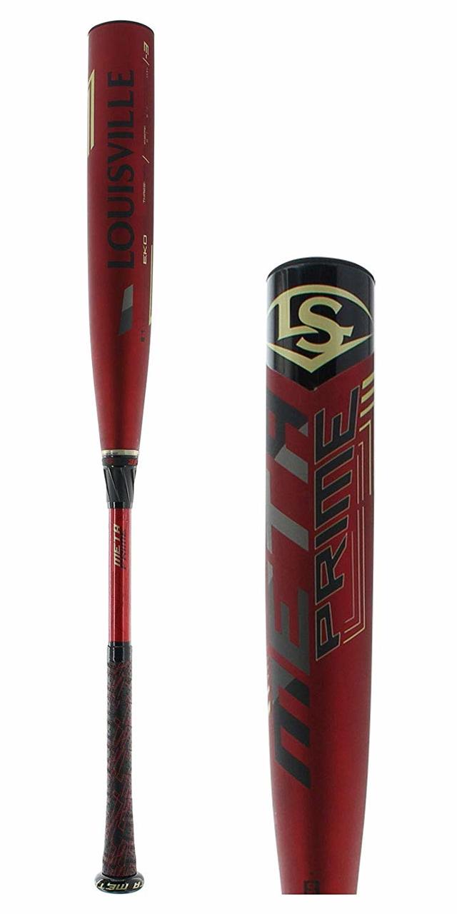 Brand new for the 2019 season! You will dominate the diamond with the most advanced BBCOR bat in the Louisville Slugger lineup! The Meta Prime BBCOR Bat is engineered with Louisville Slugger's EKO Composite, which features a Fused Carbon Structure for a light swinging, monster barrel and the truest sound in the game. The 3FX Technology, connects the barrel to the handle and significantly reduces vibration and provides a perfectly tuned stiff feel on contact. The RTX End Cap allows for a maximum barrel shape, ultimately increasing the potency of the sweet spot for crushing baseballs. The balanced swing weight on the Meta Prime will provides the ultimate combination of speed and power. Louisville Slugger: Others Make Bats, We Make History. Upgrade your game with this brand new 2019 Louisville Slugger Meta Prime BBCOR baseball bat, WTLBBMTP9B3, which features a drop 3 length to weight ratio, a 2 5/8-inch barrel diameter, and the famous BBCOR certification. Its expertly built handle is enhanced with new LS Pro Comfort Grip, which gives a tacky, comfortable feel unique to you to further improve control.