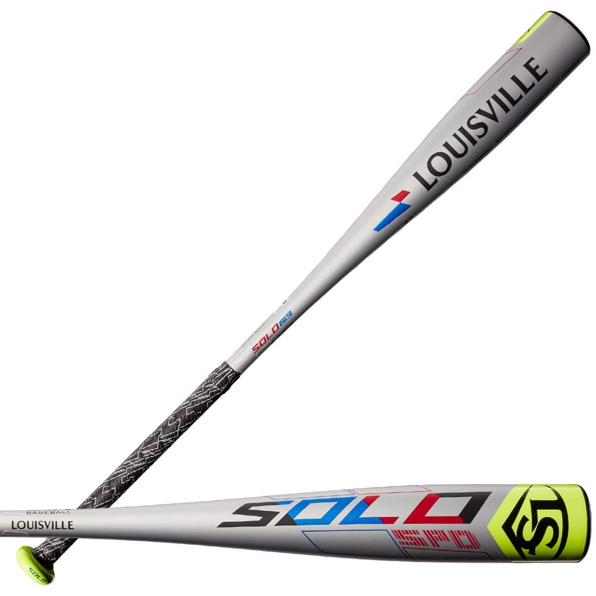 The most popular USA bat is back for the 2019 season! Load up for a big swing with this 2019 Louisville Slugger Solo 619 USA baseball bat. The 1-piece hyper alloy construction maximizes energy transfer when you make contact with the ball for reliable swings and hits. Newly designed Speed Ballistic Composite end caps let you swing faster than the traditional Solo 619 for maximum contact with high-speed balls, and the extra length helps you increase collision efficiency to maximize ball speed on contact. Practice hitting all day long when you hold the LS Pro Comfort Grip that perfectly blends tack and cushion for batting practice. The 7/8-inch tapered handle provides a comfortable surface for youth players to practice their grip and learn how to hold the bat properly. Louisville Slugger: Others Make Bats, We Make History. This Louisville Slugger Solo 619 USA Baseball Bat (WTLUBSS19M13) features a drop 13 length to weight ratio, a 2 1/2-inch barrel diameter, and the USA Baseball Certification. Give any AABC, Babe Ruth, Cal Ripken, Dixie Youth, Little League or Pony pitcher a moment to pause when you approach the plate carrying the latest offering in the Solo series.